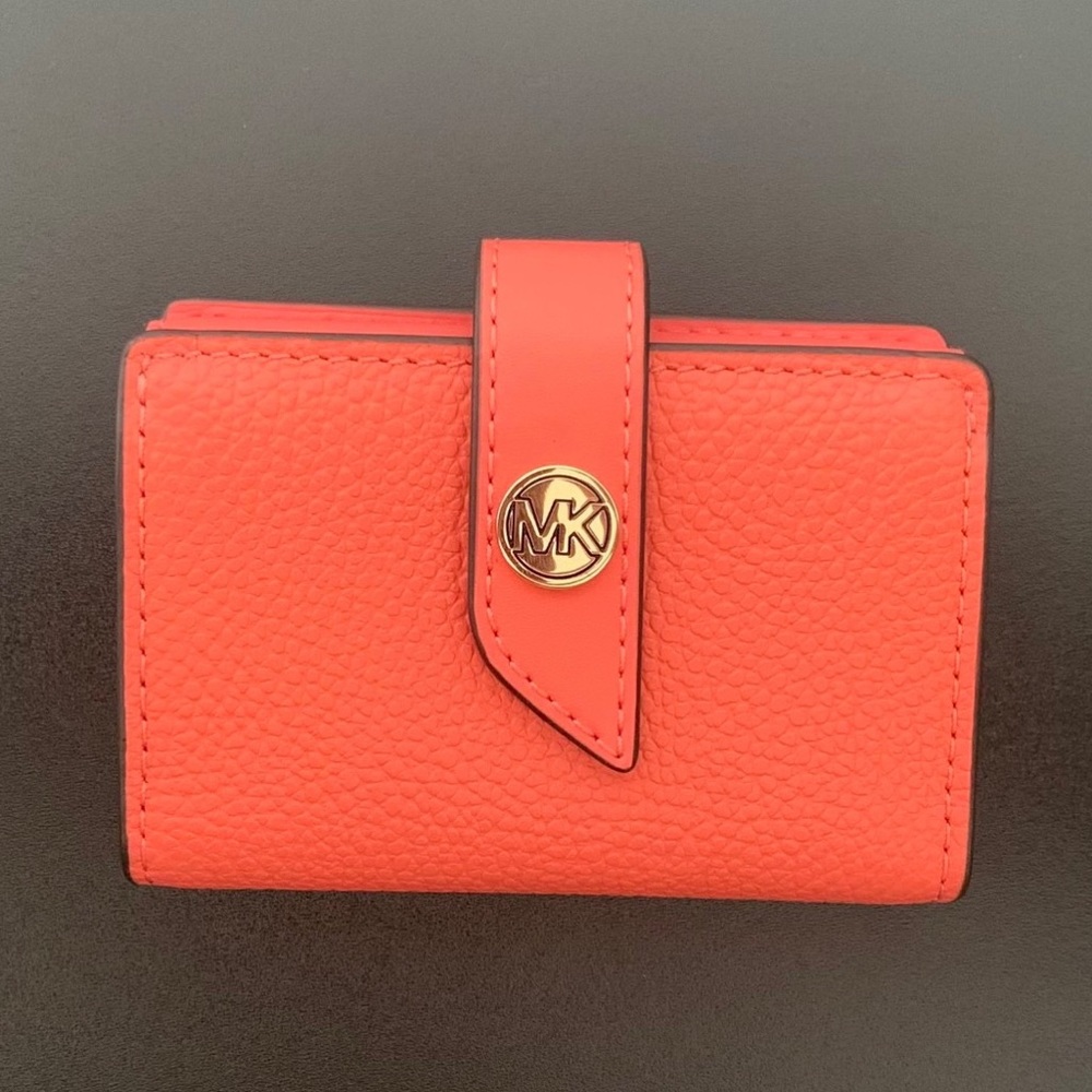 Michael Kors Small Pebble Leather Wallet
